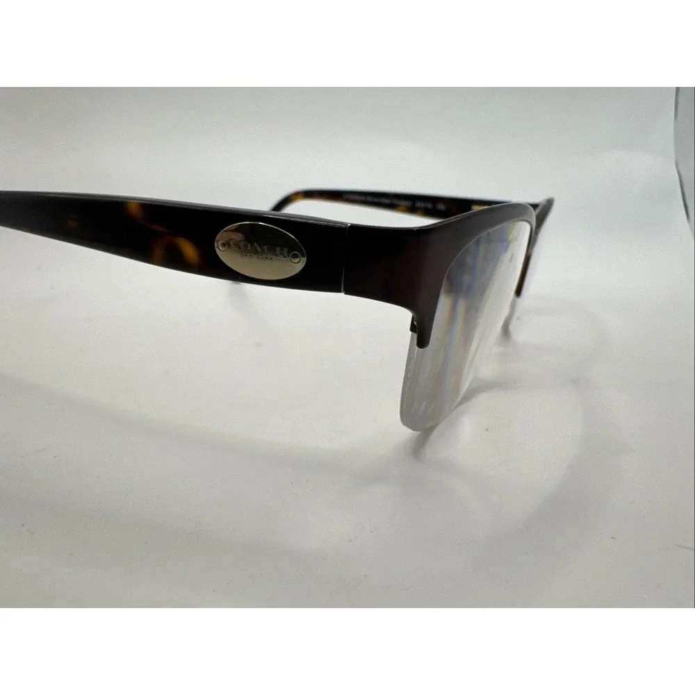 Coach Eyeglasses HC 5066 9155 Satin Brown Dark Tortoise FRAMES ONLY 53-16-135